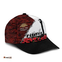 Amazing Aussie Australia Anzac Anzac Day Poppy Flower And Barbed Wire Cap Aussie Hat