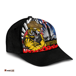 Amazing Aussie Richmond Anzac Day Honor United In Spirit Cap Aussie Hat