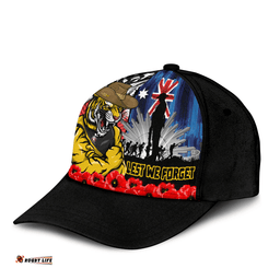 Amazing Aussie Richmond Anzac Day Honor United In Spirit Cap Aussie Hat