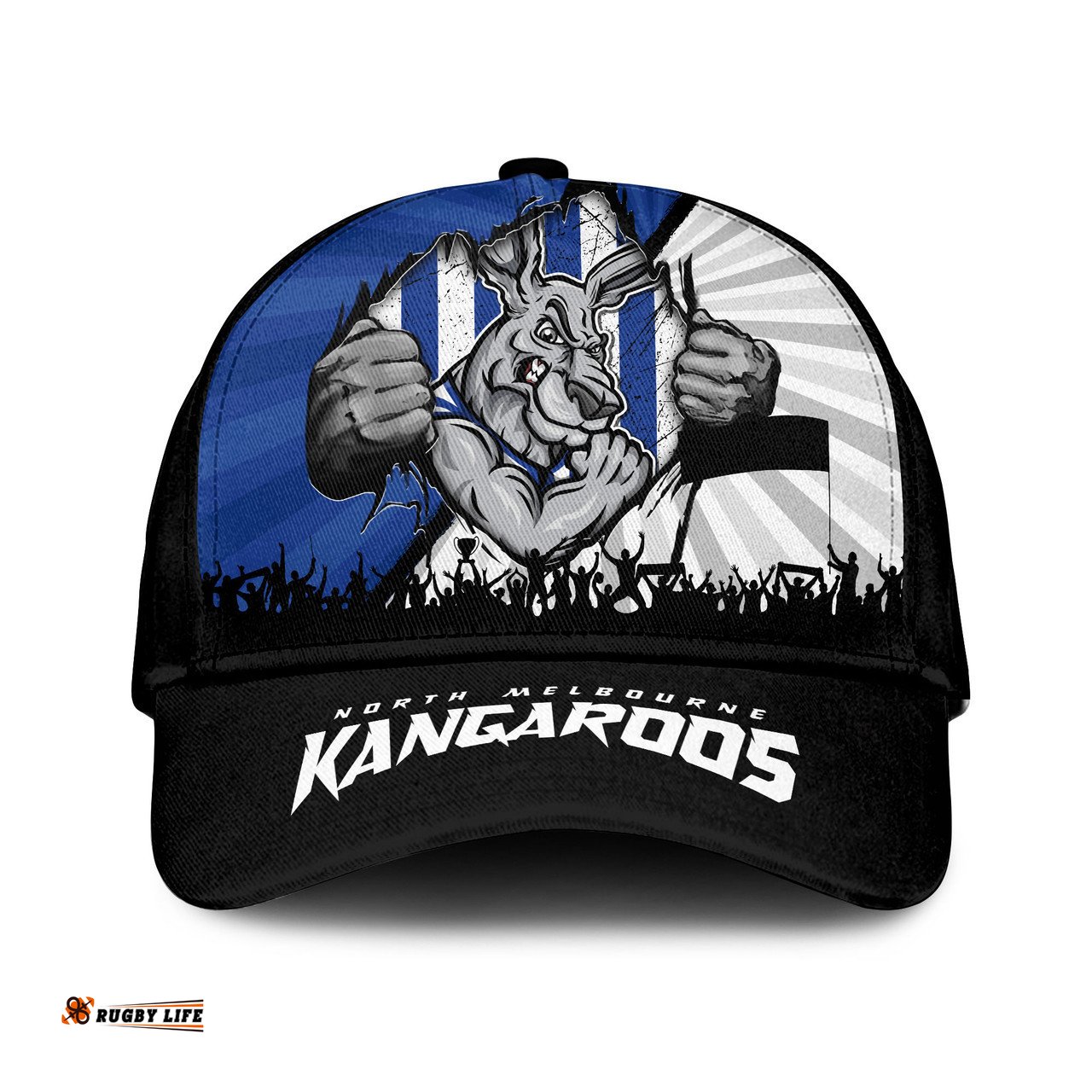 Amazing Aussie North Melbourne Breaking Through Fan Design Cap Aussie Hat