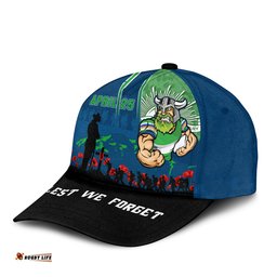 Amazing Aussie Canberra Raiders Anzac Day Lest We Forget Strong Fighting Spirit Cap Aussie Hat