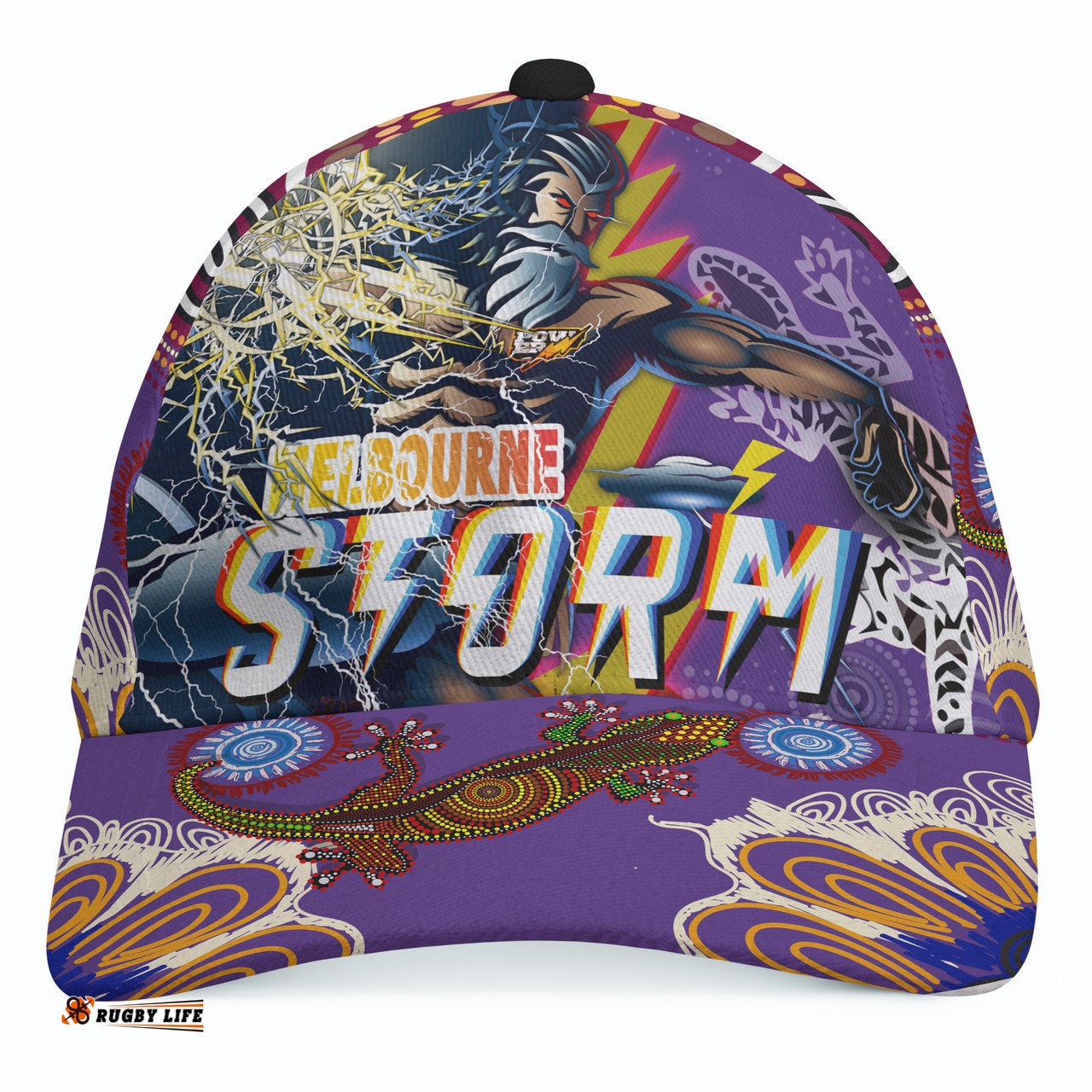 Amazing Aussie Melbourne Storm Super Melbourne Storm Thunder Power Cap Aussie Hat
