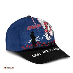Amazing Aussie Sydney Roosters Anzac Day Lest We Forget Strong Fighting Spirit Cap Aussie Hat