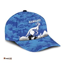 North Melbourne Kangaroos ANZAC AFL Classic Cap Simple Style