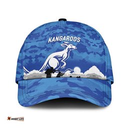 North Melbourne Kangaroos ANZAC AFL Classic Cap Simple Style