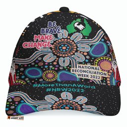 Amazing Aussie Australia National Reconciliation Week Be Brave, Make Change Reconciliation Day Cap Aussie Hat