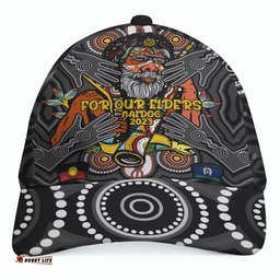 Amazing Aussie Australia NAIDOC Week Custom For Our Elders Aboriginal Inspired Cap Aussie Hat