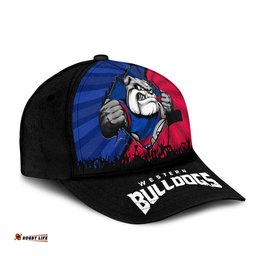 Amazing Aussie Western Bulldogs Breaking Through Fan Design Cap Aussie Hat