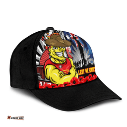 Amazing Aussie Gold Coast SUNS Anzac Day Honor United In Spirit Cap Aussie Hat
