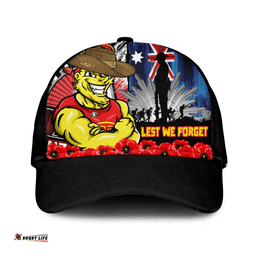 Amazing Aussie Gold Coast SUNS Anzac Day Honor United In Spirit Cap Aussie Hat