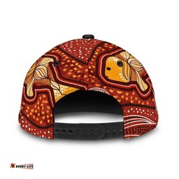 Amazing Aussie Australia Aboriginal Inspired Aboriginal Inspired Art Painting And Fish Cap Aussie Hat