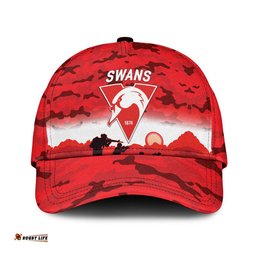 Sydney Swans ANZAC AFL Classic Cap Simple Style
