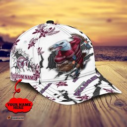 Manly Warringah Sea Eagles Nrl Classic Cap Personalized Mascot Flower