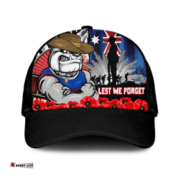 Amazing Aussie Western Bulldogs Anzac Day Honor United In Spirit Cap Aussie Hat