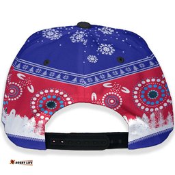 Amazing Aussie Newcastle Knights Christmas Newcastle Knights Ugly Christmas And Aboriginal Patterns Cap Aussie Hat