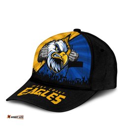 Amazing Aussie West Coast Eagles Breaking Through Fan Design Cap Aussie Hat
