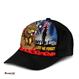 Amazing Aussie Hawthorn Anzac Day Honor United In Spirit Cap Aussie Hat