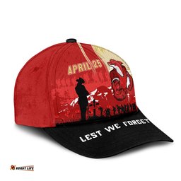 Amazing Aussie Redcliffe Dolphins Anzac Day Lest We Forget Strong Fighting Spirit Cap Aussie Hat