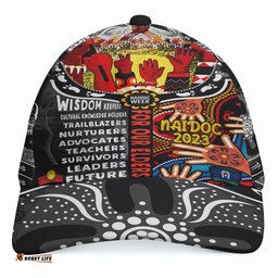 Amazing Aussie Australia NAIDOC Week For Our Elders Custom Pay Homage To Our Elders Cap Aussie Hat