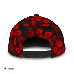 Amazing Aussie Australia Anzac Lest We Forget Poppy Flowers Cap Aussie Hat