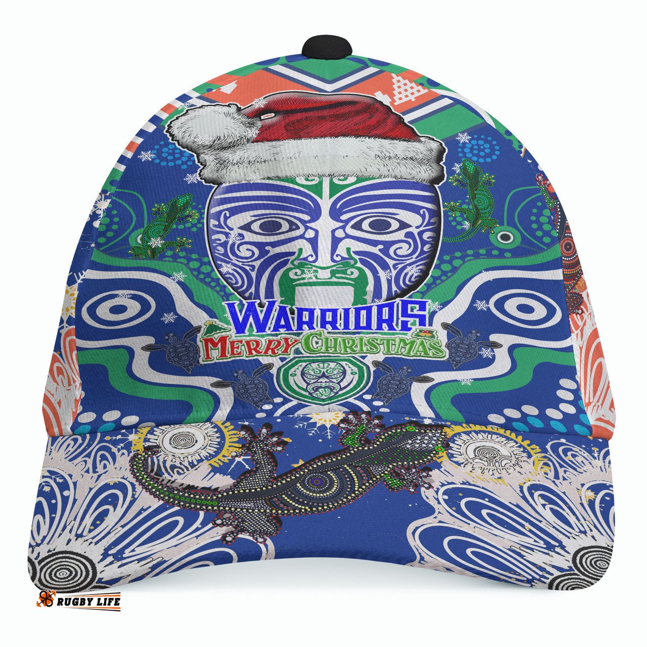 Amazing Aussie New Zealand Warriors Christmas Merry New Zealand Warriors Christmas Indigenous Cap Aussie Hat