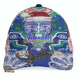 Amazing Aussie New Zealand Warriors Christmas Merry New Zealand Warriors Christmas Indigenous Cap Aussie Hat