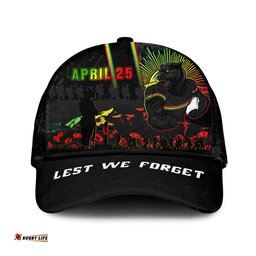 Amazing Aussie Penrith Panthers Anzac Day Lest We Forget Strong Fighting Spirit Cap Aussie Hat