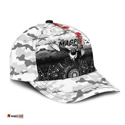 Collingwood Magpies ANZAC AFL Classic Cap Indigenous Vibes