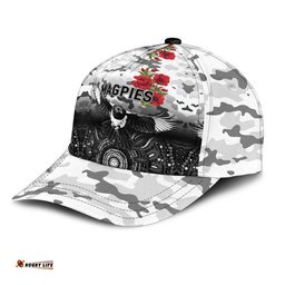 Collingwood Magpies ANZAC AFL Classic Cap Indigenous Vibes