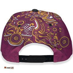 Amazing Aussie Brisbane Broncos Custom Super Indigenous Brisbane Broncos Cap Aussie Hat