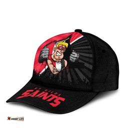 Amazing Aussie St Kilda Breaking Through Fan Design Cap Aussie Hat
