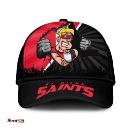 Amazing Aussie St Kilda Breaking Through Fan Design Cap Aussie Hat
