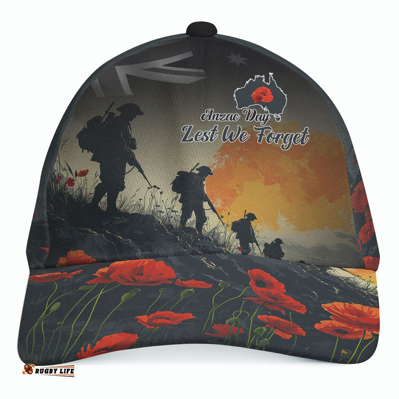 Amazing Aussie Australia Day Anzac Day Soldiers With Australia Flag Cap Aussie Hat