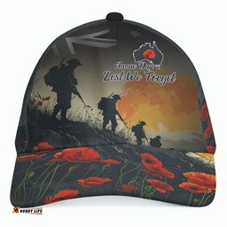Amazing Aussie Australia Day Anzac Day Soldiers With Australia Flag Cap Aussie Hat