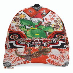 Amazing Aussie St. George Illawarra Dragons Christmas Merry Christmas Green Dragons Indigenous Cap Aussie Hat