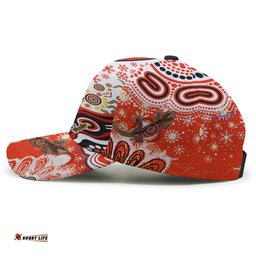 Amazing Aussie St. George Illawarra Dragons Christmas Merry Christmas Green Dragons Indigenous Cap Aussie Hat