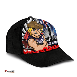 Amazing Aussie Fremantle Anzac Day Honor United In Spirit Cap Aussie Hat