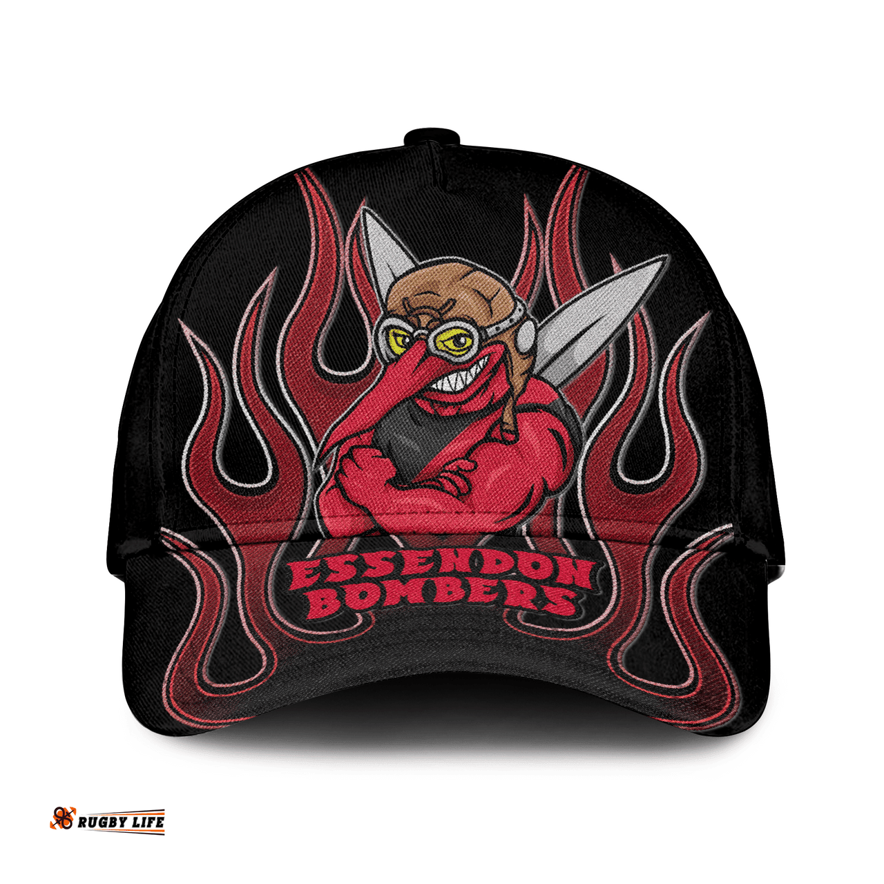 Amazing Aussie Essendon Flame Fury Hellspeed Strike Cap Aussie Hat