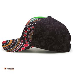 Amazing Aussie Australia Rabbitohs Anzac Aboriginal Inspired Australia Rabbitohs Remembrance Day with Poppy Flower Cap Aussie Hat