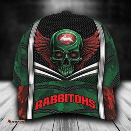 NRL South Sydney Rabbitohs Skull Classic Cap Custom Name 02