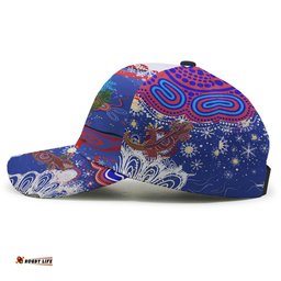 Amazing Aussie Newcastle Knights Christmas Merry Christmas Newcastle Knights Indigenous Cap Aussie Hat