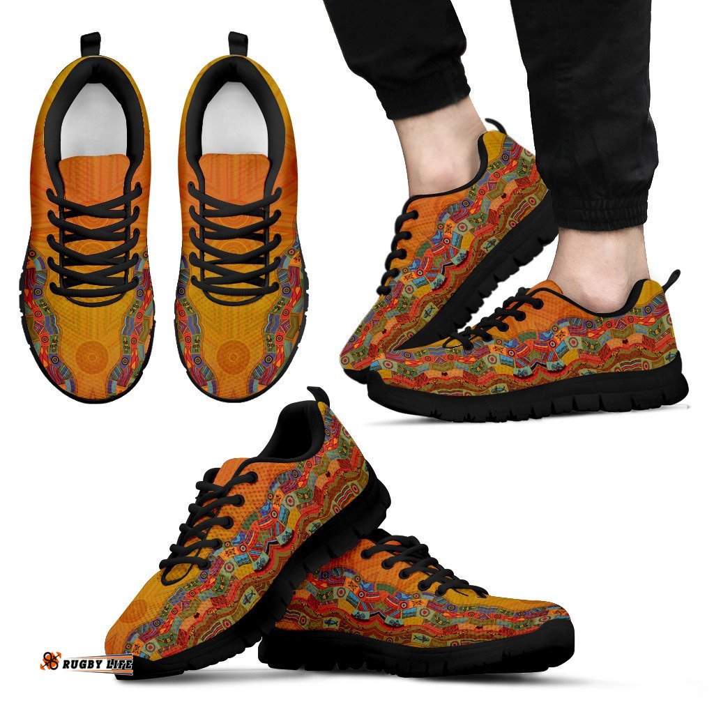 Pattern Symbols Unisex Sneakers