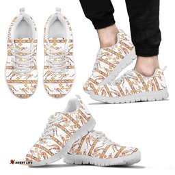 Aboriginal Indigenous Patterns Kangaroo Art Sneakers