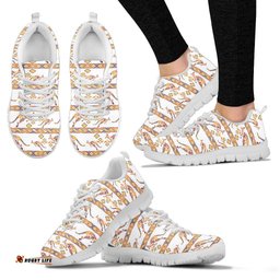 Aboriginal Indigenous Patterns Kangaroo Art Sneakers