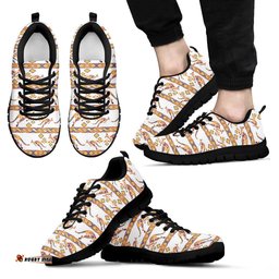 Aboriginal Indigenous Patterns Kangaroo Art Sneakers