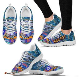 Custom text Kangaroo Dreaming Sneakers