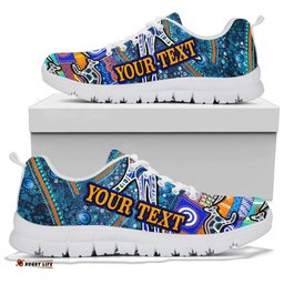 Custom text Kangaroo Dreaming Sneakers