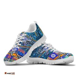 Custom text Kangaroo Dreaming Sneakers