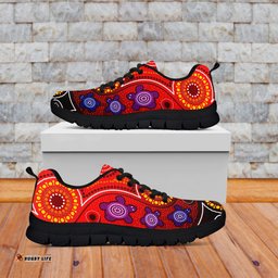 Australia NAIDOC Week Australian Aboriginal Dhari Kangaroo Artsy Style Sneakers