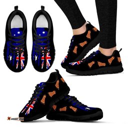 Aboriginal Aus Flag Indigenous Pattern Sneakers
